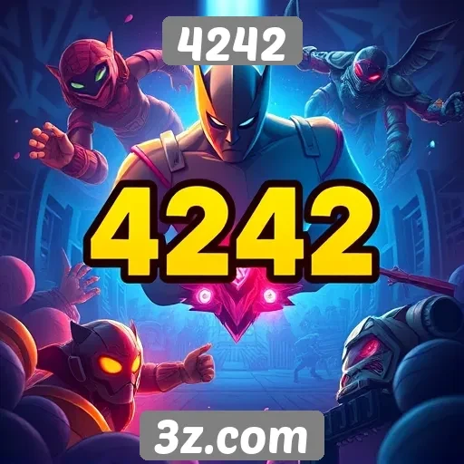 Plataforma 4242 oferece jogos exclusivos para usuários