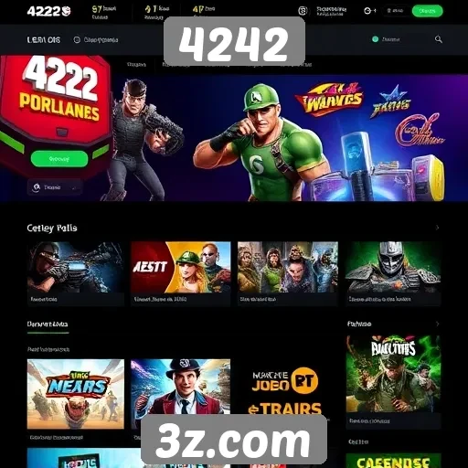 Análise da popularidade do site 4242 entre jogadores